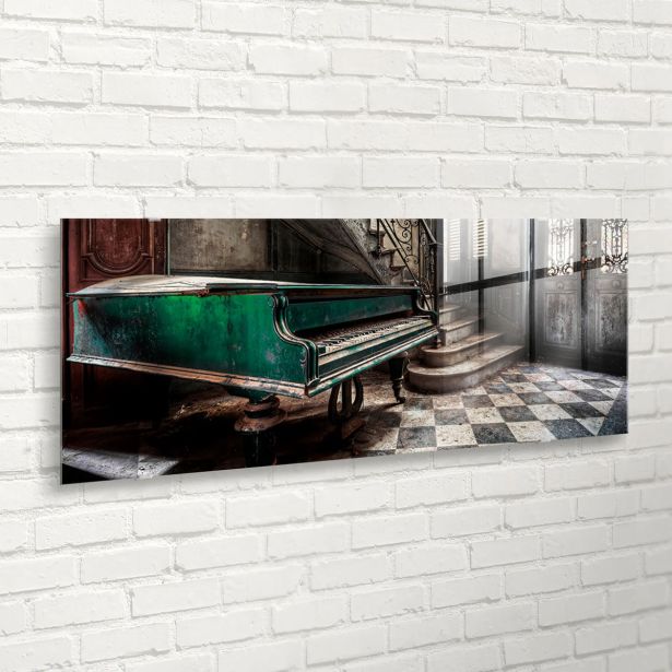 SLIKA STYLER PIANO STEKLENA 50X125 EX358