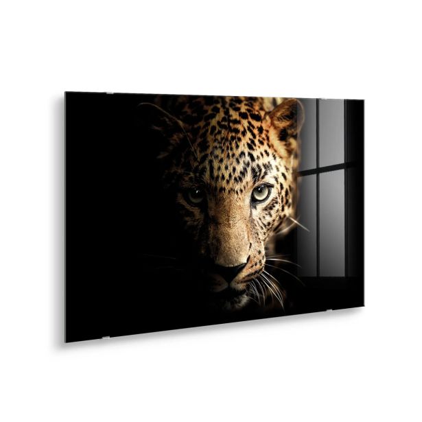 SLIKA STYLER LEOPARD STEKLENA 70X100 GL246
