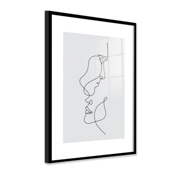 SLIKA STYLER LINEAR II Z OKVIRJEM 50X70 FP072