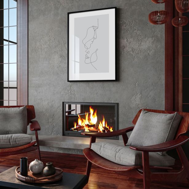 SLIKA STYLER LINEAR II Z OKVIRJEM 50X70 FP072