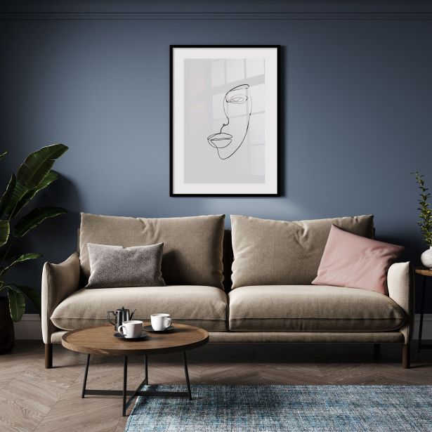 SLIKA STYLER LINEAR Z OKVIRJEM 50X70 FP071