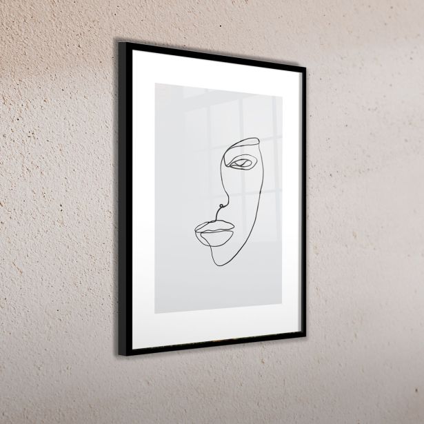 SLIKA STYLER LINEAR Z OKVIRJEM 50X70 FP071