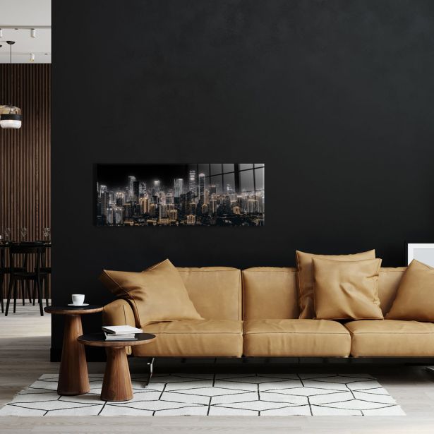 SLIKA STYLER SHINING CITY STEKLENA 30X80 GL466