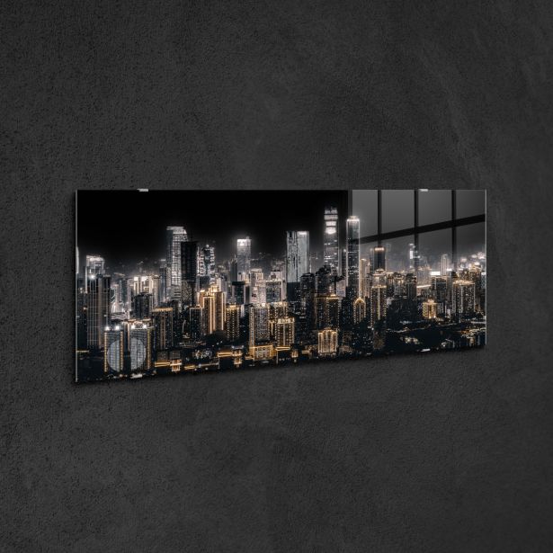 SLIKA STYLER SHINING CITY STEKLENA 30X80 GL466