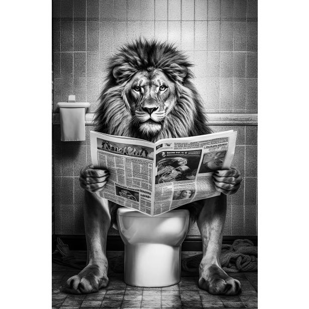 SLIKA STYLER MUFASA STEKLENA 70X100 GM045