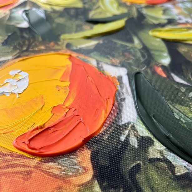 SLIKA STYLER ORANGES 70X100 HP013