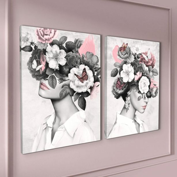 SLIKA STYLER PLATNO ANA DVOJNA 32X42 ST756