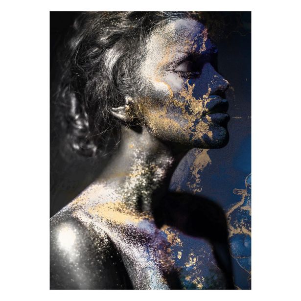 SLIKA STYLER PLATNO BLUE&GOLD 70X100 ST650