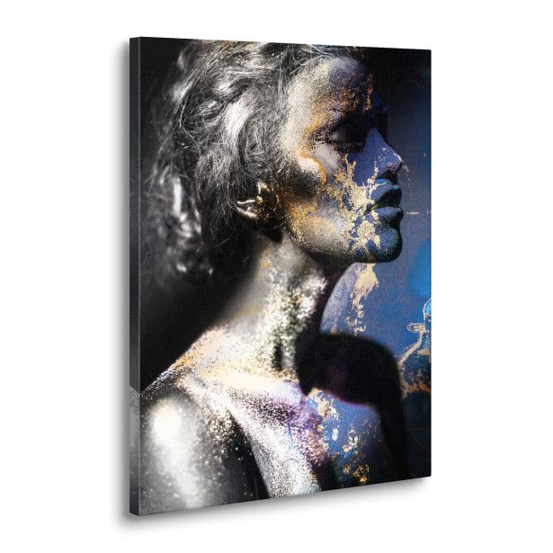 SLIKA STYLER PLATNO BLUE&GOLD 70X100 ST650