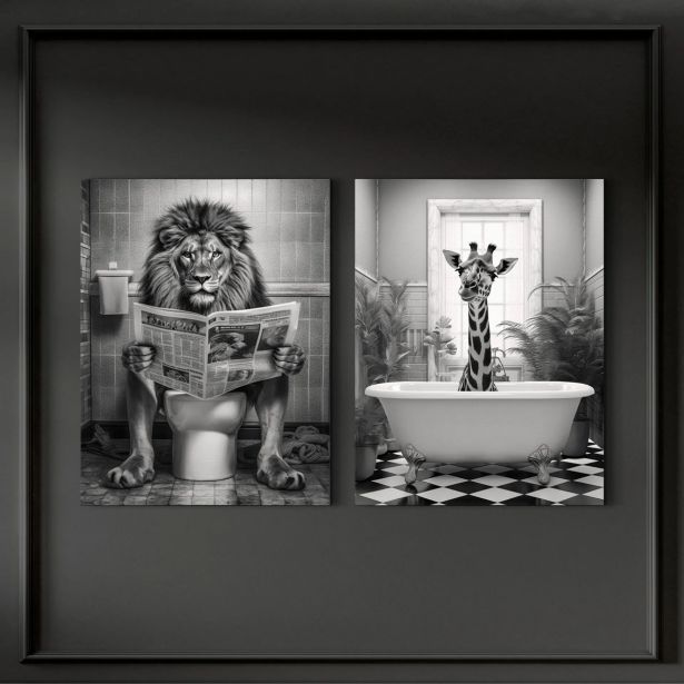 SLIKA STYLER PLATNO FUN DVOJNA 32X42 ST758