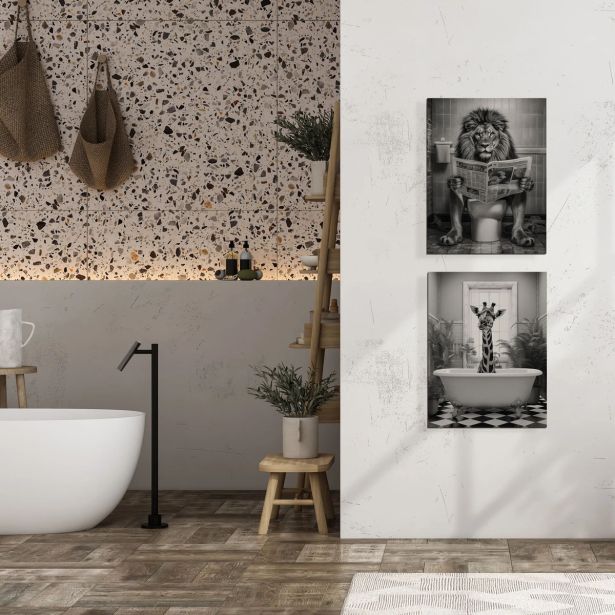 SLIKA STYLER PLATNO FUN DVOJNA 32X42 ST758