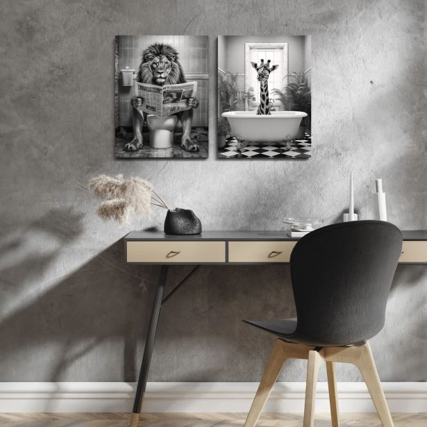 SLIKA STYLER PLATNO FUN DVOJNA 32X42 ST758