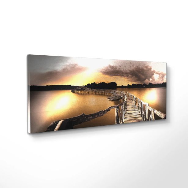 SLIKA STYLER PLATNO GOLD JETTY 60X150 ST646