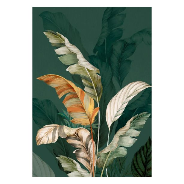 SLIKA STYLER PLATNO GREEN LEAFS 60X80 ST554