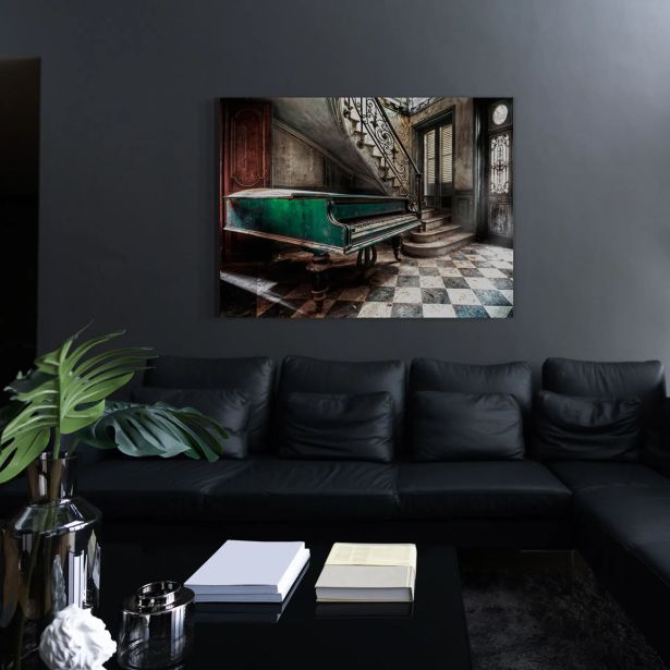 SLIKA STYLER PLATNO GREEN PIANO 85X113X2.8 EX518