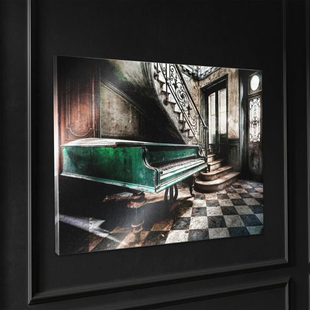 SLIKA STYLER PLATNO GREEN PIANO 85X113X2.8 EX518