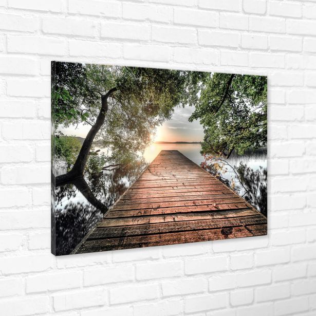 SLIKA STYLER PLATNO LAKE VIEW 85X113 EX505