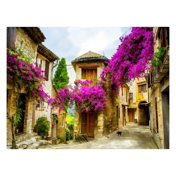 SLIKA STYLER PLATNO OLD TOWN 60X80 ST335