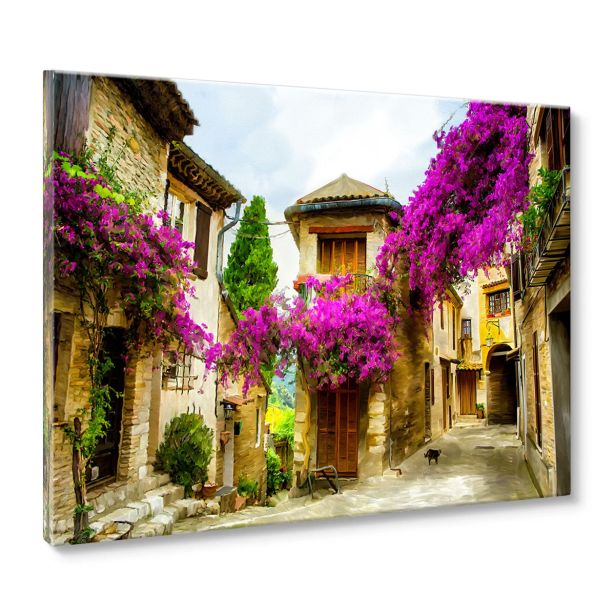 SLIKA STYLER PLATNO OLD TOWN 60X80 ST335