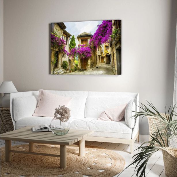 SLIKA STYLER PLATNO OLD TOWN 60X80 ST335