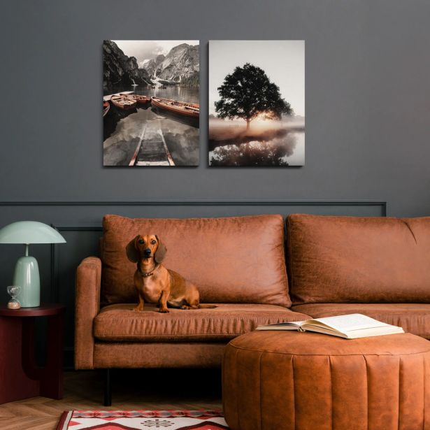 SLIKA STYLER PLATNO VIEW DVOJNA 32X42 ST757