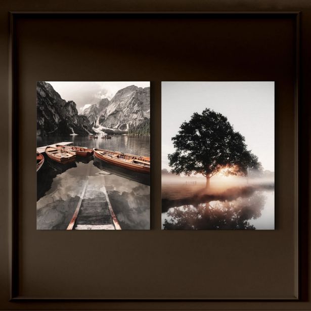 SLIKA STYLER PLATNO VIEW DVOJNA 32X42 ST757