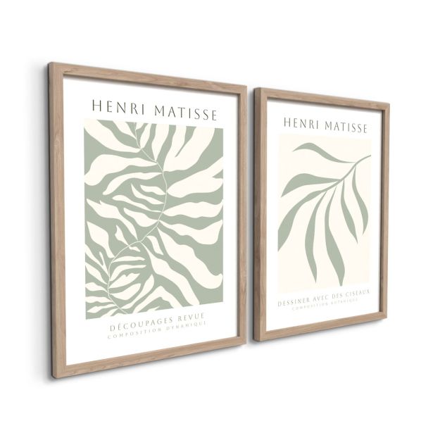 SLIKA STYLER SAGE DVOJNA Z OKVIRJEM 30X40 FR389