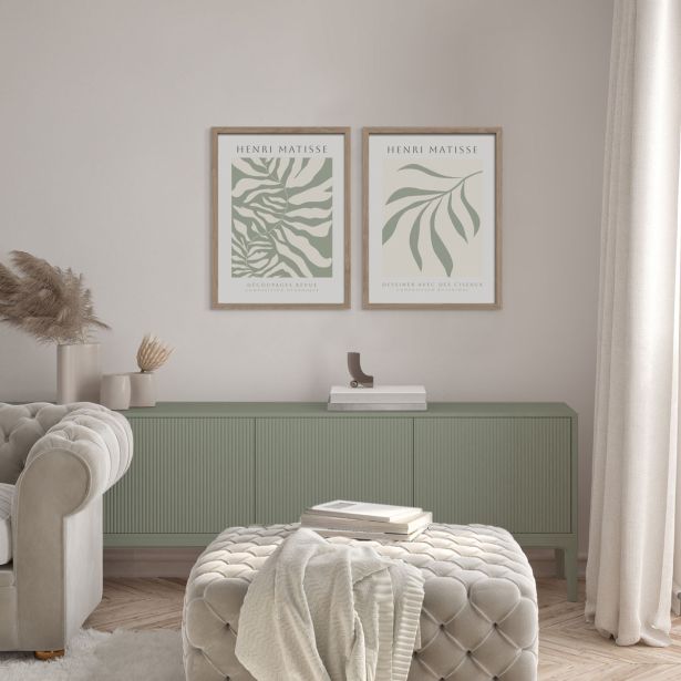 SLIKA STYLER SAGE DVOJNA Z OKVIRJEM 30X40 FR389