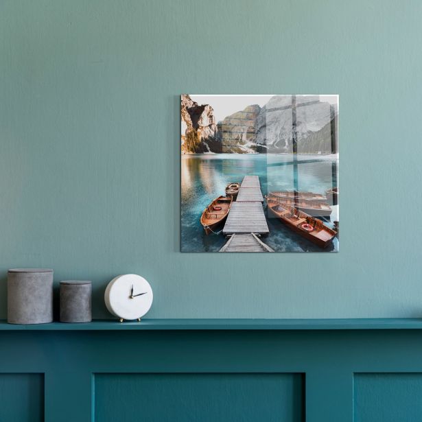 SLIKA STYLER TYROL BOATS STEKLENA 30X30 GL325