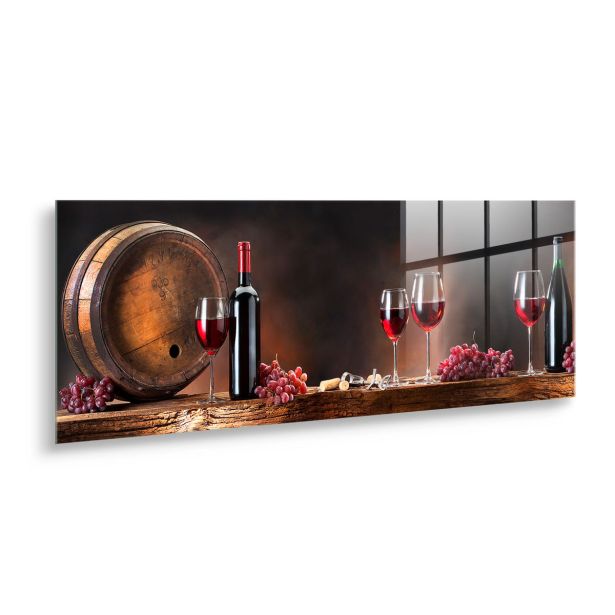 SLIKA STYLER WINE CELLAR STEKLENA 30X80 GL050