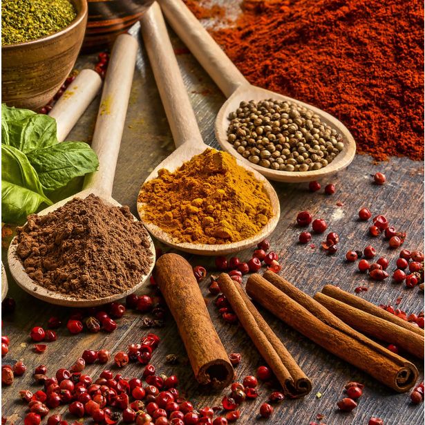 SLIKA STYLER HERBS STEKLENA 30X30 GL188