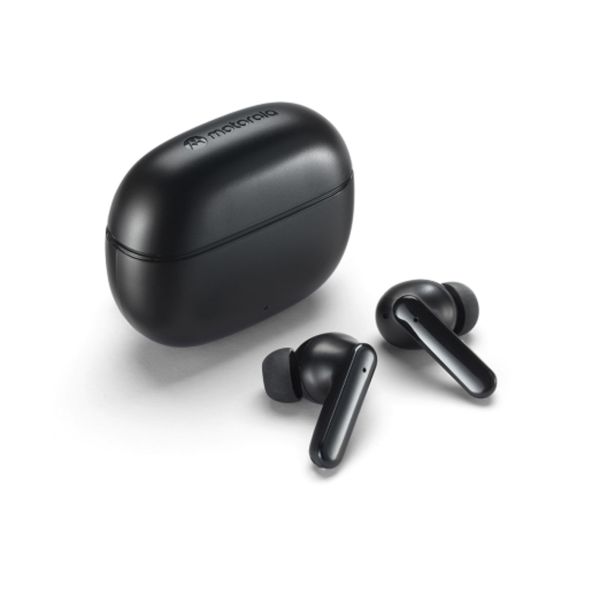MOTOROLA BUDS 125 ENC TWS BLUETOOTH SLUŠALKE - ČRNE