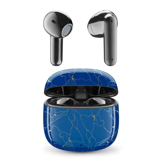 SLUŠALKE MUSIC SOUND TWS, TEMNO MODRE BLUETOOTH