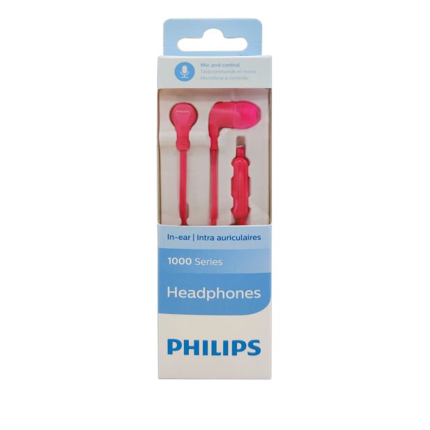 SLUŠALKE PHILIPS TAE1105 PINK