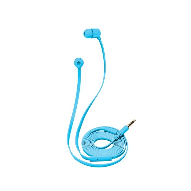 SLUŠALKE TRUST SLUŠALKE NEON MODRE