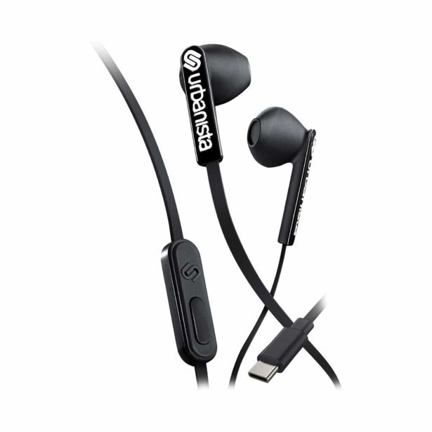 SLUŠALKE URBANISTA SAN FRANCISCO SLUŠALKE Z MIKROFONOM ČRNE