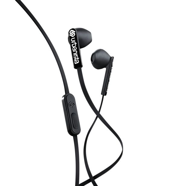 SLUŠALKE URBANISTA SAN FRANCISCO SLUŠALKE Z MIKROFONOM ČRNE