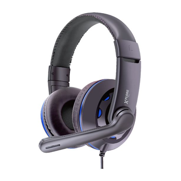 SLUŠALKE XPLORE XP5671 MODRO ČRNA