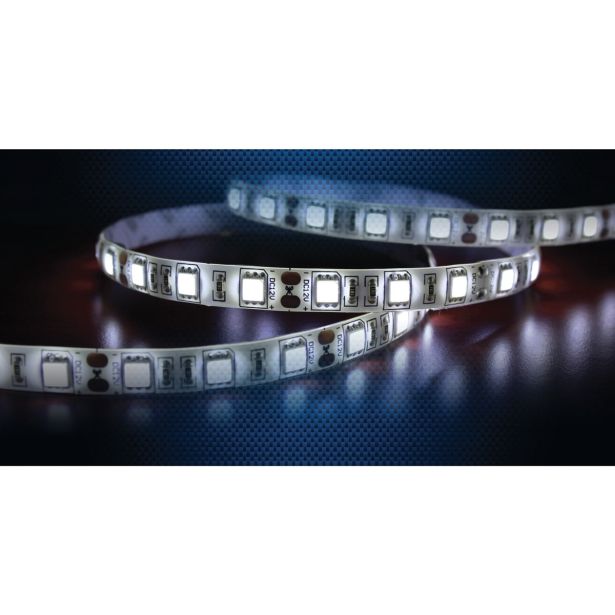 LED TRAK COMMEL SMD 5050 BEL 5M 72W NAPAJALNIK 6A SAMOL. IP65