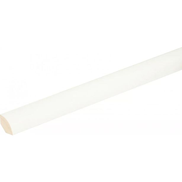 MASIVNA KOTNA-ZAKLJ.LETEV FN SMREKA/BOR BELO LAKIRAN 18X18X2400 MM