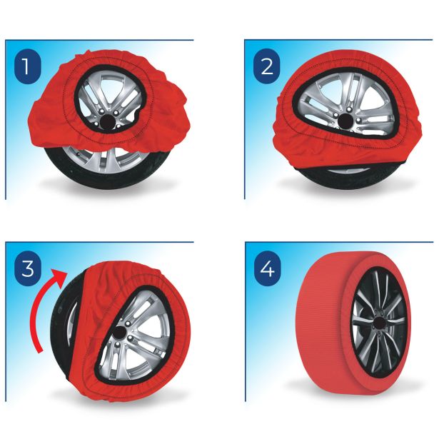 SNEŽNE VERIGE OTO TOP SNEŽNE NOGAVICE XL