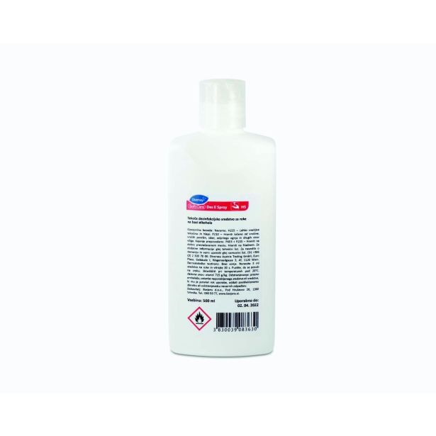 RAZKUŽILO ZA ROKE SOFT CARE DES E SPRAY, 500 ML, Z DISK POKROVČKOM, H5