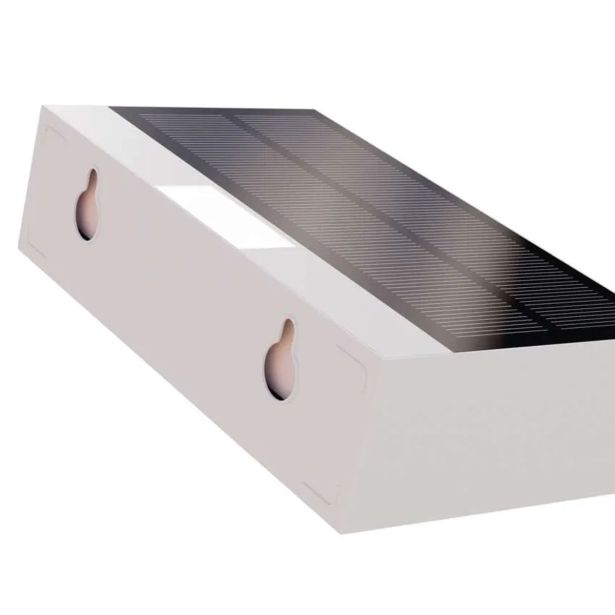 SOLARNA VRTNA SVETILKA LED SOLAR LUMINAIRE PRO BRICK 350LM IP65 NW BELA