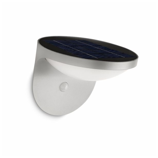 SOLARNA VRTNA SVETILKA PHILIPS 17808/87/16 DUSK SIVA 1X1.5W LED