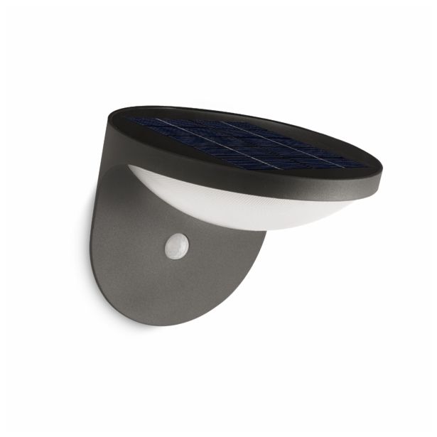 SOLARNA VRTNA SVETILKA PHILIPS 17808/93/16 DUSK 1X1.5W LED ANTRACIT