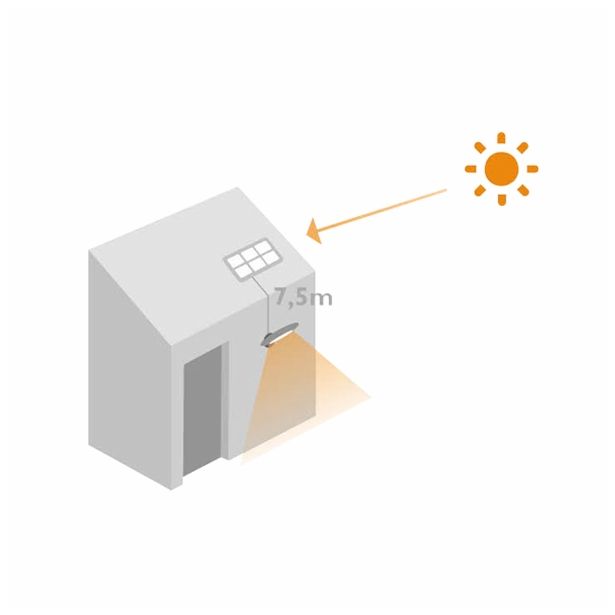 SOLARNA VRTNA SVETILKA PHILIPS 17822/93/16 RAVEN ANTRACIT 1X4.5W LED