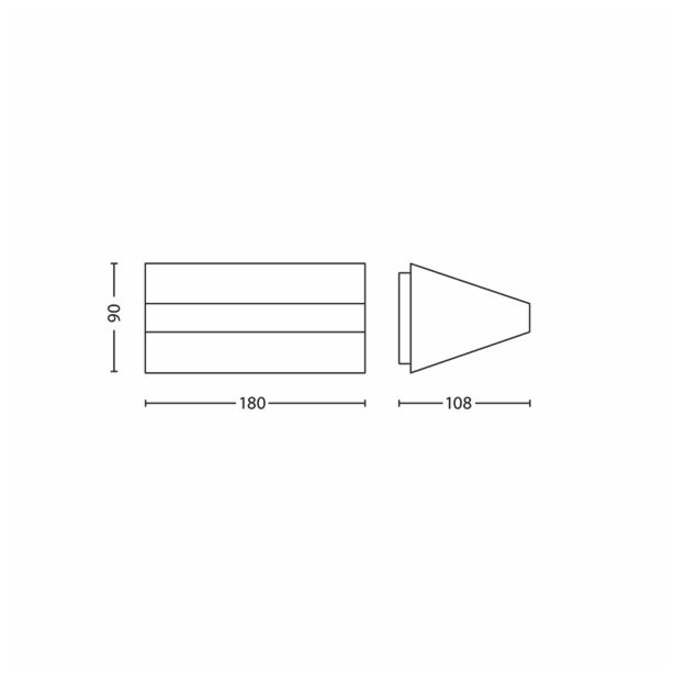 SOLARNA VRTNA SVETILKA PHILIPS GREENHOUSE 1X1W LED 17810/47/16 INOX