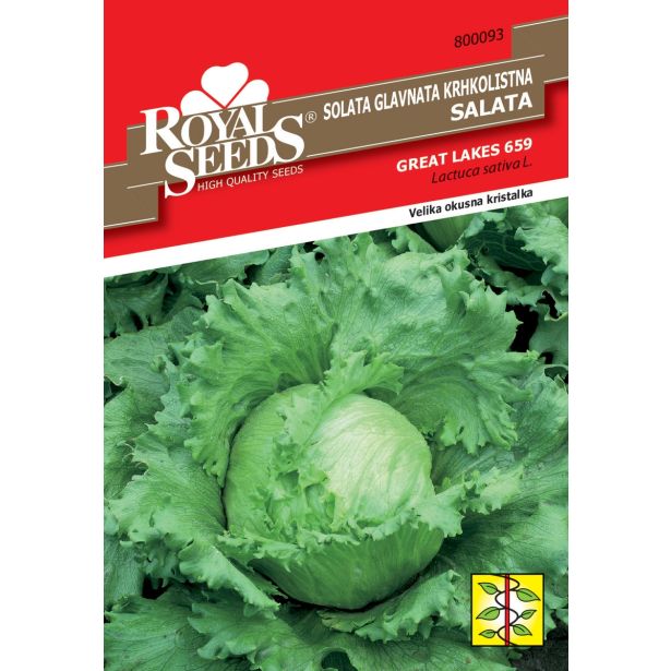 LISTNA ZELENJAVA ROYAL SEEDS SOLATA GREAT LAKES 93