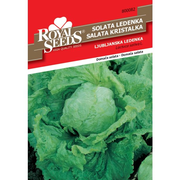 LISTNA ZELENJAVA ROYAL SEEDS SOLATA LJUBLJANSKA LEDENKA. 82