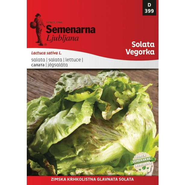 LISTNA ZELENJAVA SEMENARNA SOLATA VEGORKA V MALI VREČICI 399